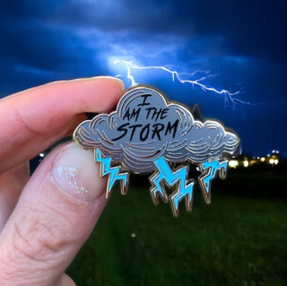 I am the Storm Enamel Pin