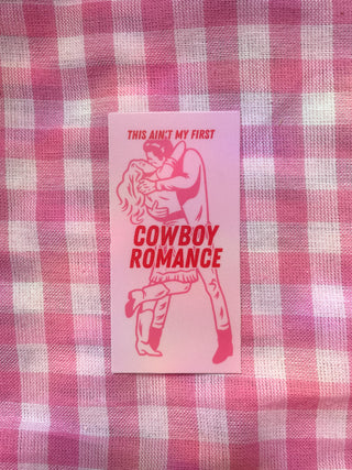 Cowboy Romance Sticker